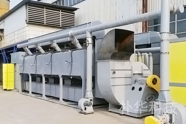 河北机械涂装催化燃烧设备有机废气处理项目
