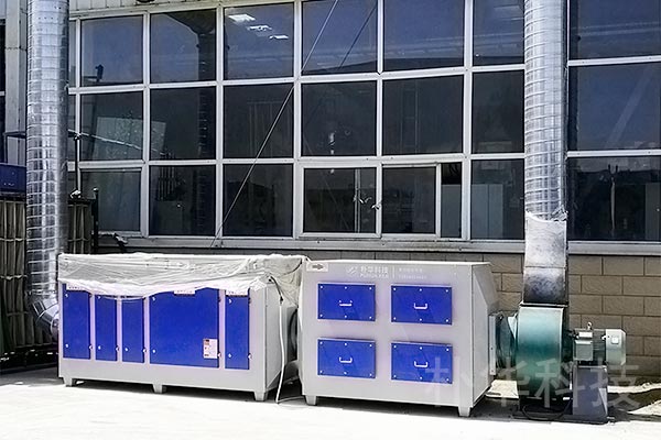 郑州注塑机VOCs有机废气处理设备项目竣工